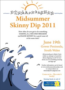 midsummer skinny dip poster