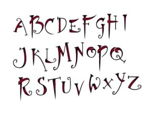 typography font for machete rose